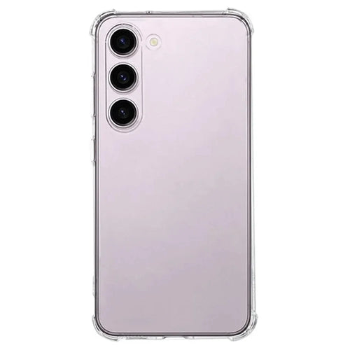 SHANWO For Samsung Galaxy S23+ TPU Clear Case 1.5mm Shockproof Mobile Back Cover - 1
