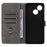 For ZTE Blade A35e (EU) (Z2466) Case Wallet RFID Blocking PU Leather Cover Viewing Stand with Strap - Black - 3