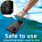 IP68 Waterproof Phone Case for iPhone 16 Pro Max Metal + Silicone Cover with Screen Protector - Black - 4