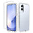 For Samsung Galaxy S25 Edge Case TPU PC 2 in 1 Dropproof Clear Phone Cover - 1