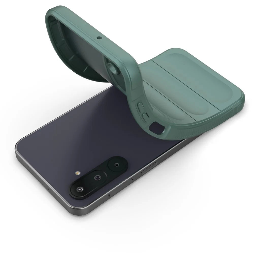 For Samsung Galaxy M16 5G / F16 5G Case Anti-Drop Soft TPU Rugged Phone Back Cover - Green - 2