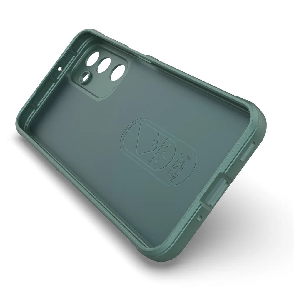 For Samsung Galaxy M16 5G / F16 5G Case Anti-Drop Soft TPU Rugged Phone Back Cover - Green - 3