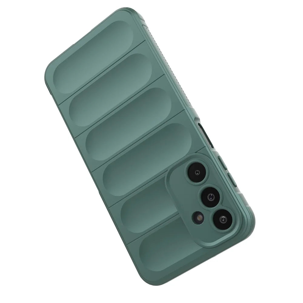 For Samsung Galaxy M16 5G / F16 5G Case Anti-Drop Soft TPU Rugged Phone Back Cover - Green - 4