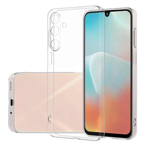 For Samsung Galaxy M16 5G / F16 5G Back Cover Ultra Thin Flexible TPU Clear Phone Case - 1