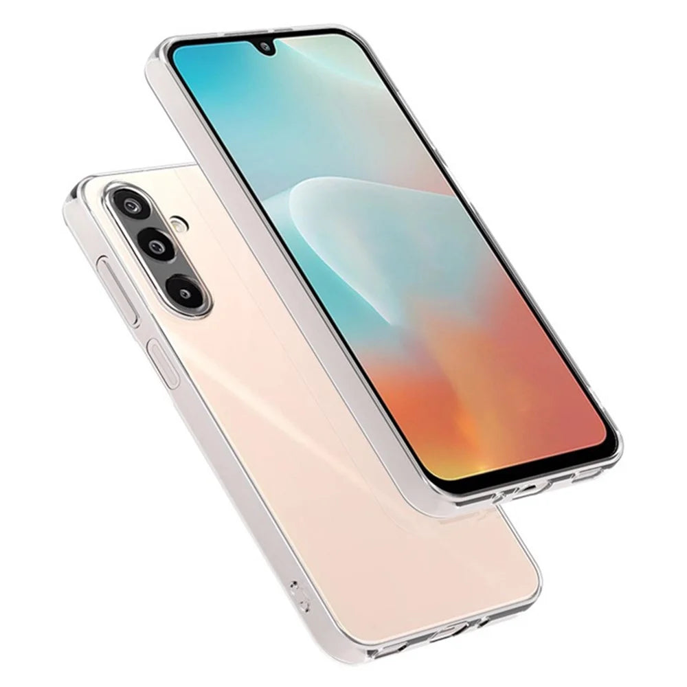For Samsung Galaxy M16 5G / F16 5G Back Cover Ultra Thin Flexible TPU Clear Phone Case - 2