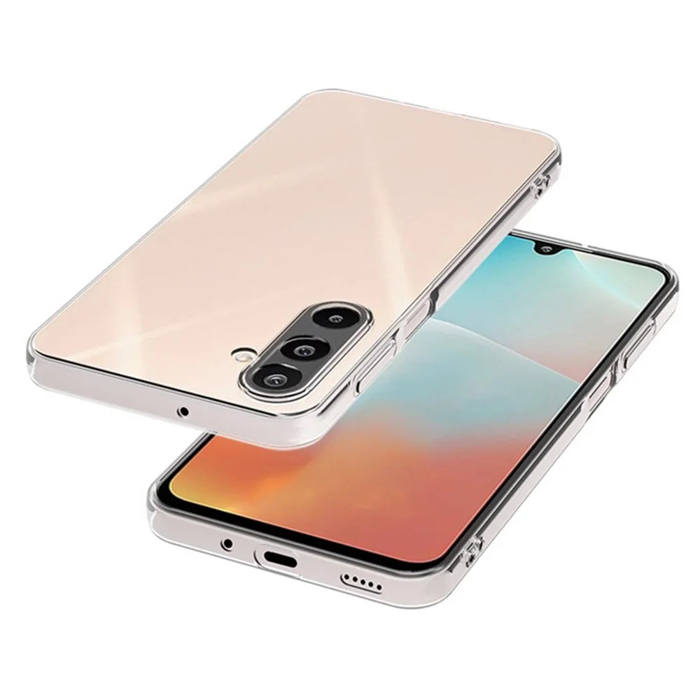 For Samsung Galaxy M16 5G / F16 5G Back Cover Ultra Thin Flexible TPU Clear Phone Case - 3