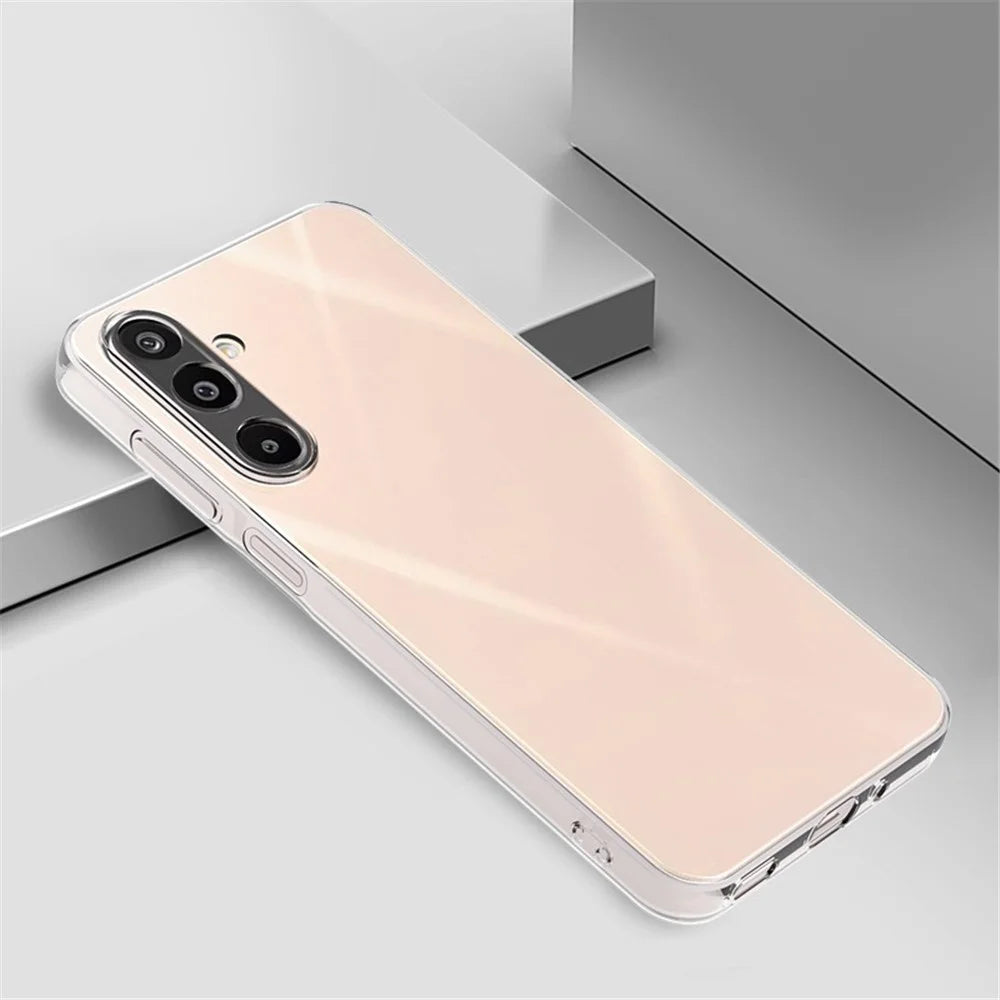 For Samsung Galaxy M16 5G / F16 5G Back Cover Ultra Thin Flexible TPU Clear Phone Case - 4