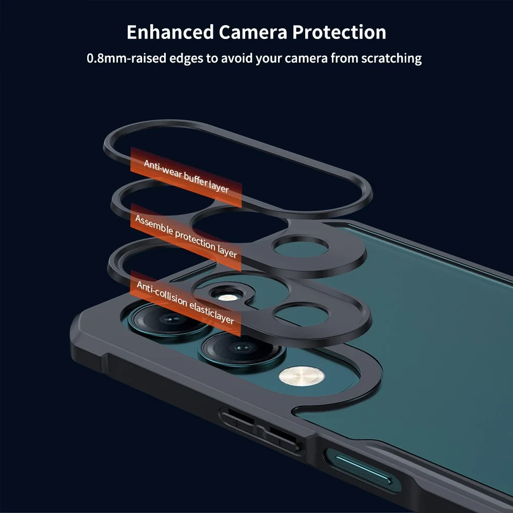 XUNDD For vivo Y29s 5G / Y04 4G Case Dropproof TPU + Acrylic Clear Back Phone Cover - 6
