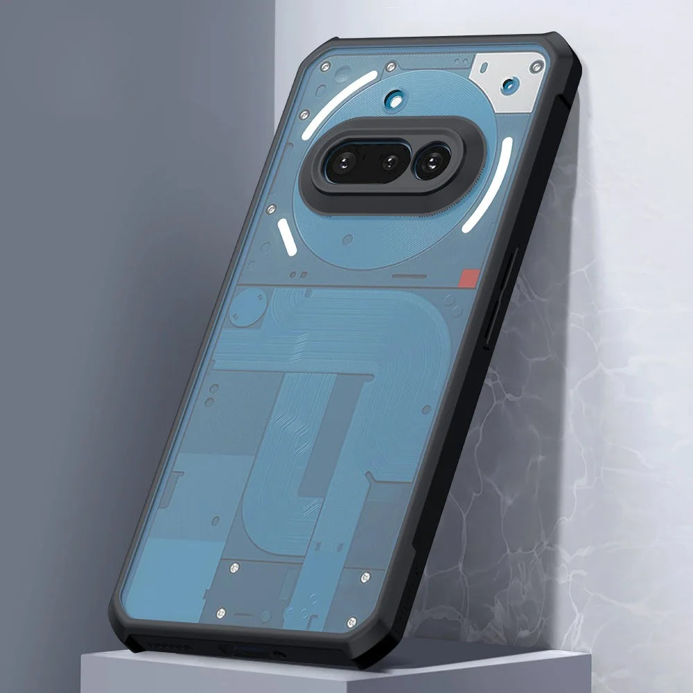 XUNDD For Nothing Phone (3a) Case Dropproof TPU + Acrylic Clear Back Phone Cover - 3
