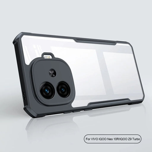 XUNDD For vivo iQOO Neo 10R 5G / Z9 Turbo 5G Case Dropproof TPU + Acrylic Clear Back Phone Cover - 2