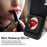 For iPhone 16 Pro Max Case Litchi Textured PU + TPU Phone Cover with Card Holder, Strap - Black - 5