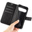 For Google Pixel 10 Stand Case Anti-Scratch Calf Texture Leather Phone Cover - Black - 5