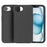 For iPhone 17e / 16e Case TPU + PC Matte Phone Back Cover - Black - 2