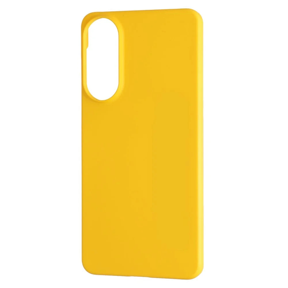 For Samsung Galaxy S25 Edge Case Hard PC Drop Proof Frosted Minimalist Phone Cover - Yellow - 3