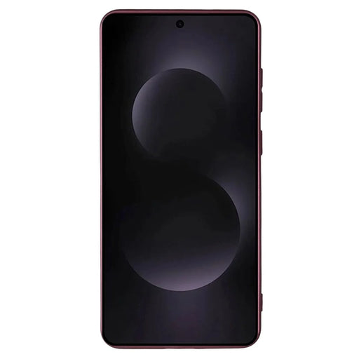 X-LEVEL Guardian Series For Samsung Galaxy S25 Edge Case Soft TPU Frosted Protective Phone Cover - Wine Red - 2