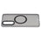 YOUNGKIT For Samsung Galaxy S25 Edge Matte Magnetic Case PET TPU Phone Cover - Transparent Black - 3