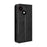 For ZTE Blade A35e (EU) Retro PU Leather Case Phone Wallet Stand Cover - Black - 7