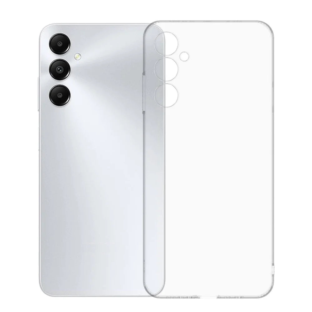 KALEBOL For Samsung Galaxy A05s 4G Clear Case  1.5mm Thickened TPU Shockproof Phone Cover - Transparent - 1