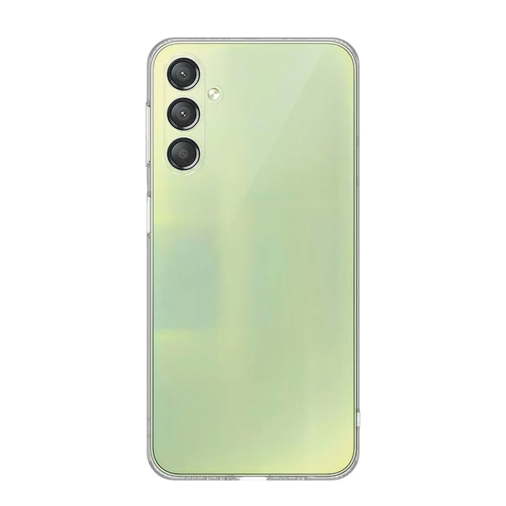 KALEBOL For Samsung Galaxy A25 5G (Global) (161.0 x 76.5 x 8.3mm) Clear Case  1.5mm Thickened TPU Shockproof Phone Cover - Transparent - 2