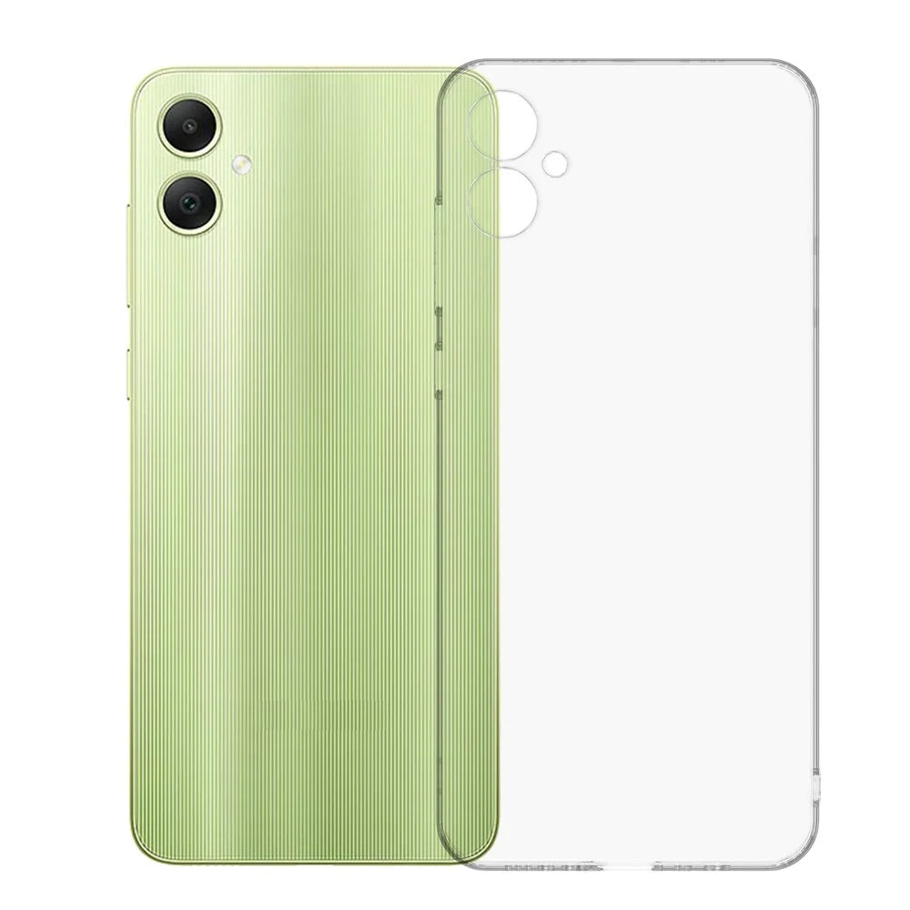 KALEBOL For Samsung Galaxy A06 4G Clear Case  1.5mm Thickened TPU Shockproof Phone Cover - Transparent - 1