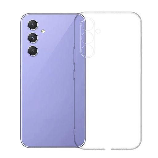 KALEBOL For Samsung Galaxy A54 5G Clear Case  1.5mm Thickened TPU Shockproof Phone Cover - Transparent - 1