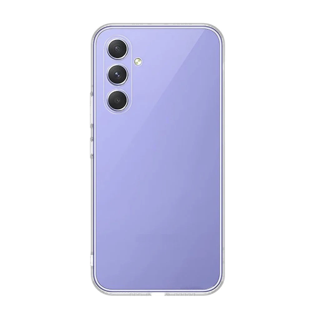 KALEBOL For Samsung Galaxy A54 5G Clear Case  1.5mm Thickened TPU Shockproof Phone Cover - Transparent - 2