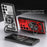 For Samsung Galaxy S24 Ultra Magnetic Case Rotating Kickstand TPU + PC Phone Cover - Black - 4