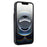 For iPhone 17e / 16e Case Zipper RFID Blocking Retro Leather + TPU Phone Cover with Kickstand - Black - 3