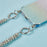 For iPhone 17e / 16e Case Gradient Glitter TPU Protective Phone Cover with Wrist Strap - Blue - 5