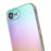 For iPhone 17e / 16e Protective Case TPU Clear Phone Cover with Gradient Paper Card - 5