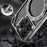 For iPhone 16 Pro Case Compatible with MagSafe Shockproof Aluminum Alloy Kickstand Phone Back Cover - 6