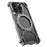 For iPhone 16 Pro Max Case Compatible with MagSafe Shockproof Aluminum Alloy Kickstand Phone Back Cover - 1