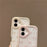 For iPhone 16 Case Epoxy Design TPU + PC Phone Cover with Bowknot Pattern, Rhinestone Decor - Pink - 5