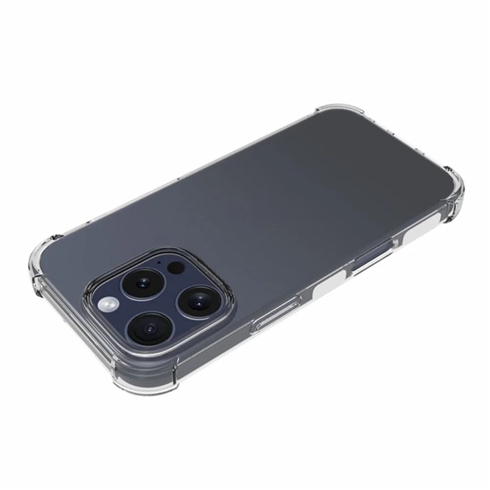 TYMEI For iPhone 16 Pro Case Four Corner Shockproof 1.5mm Clear Phone Cover - 4