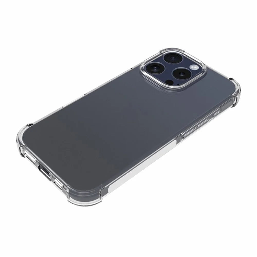TYMEI For iPhone 16 Pro Case Four Corner Shockproof 1.5mm Clear Phone Cover - 5