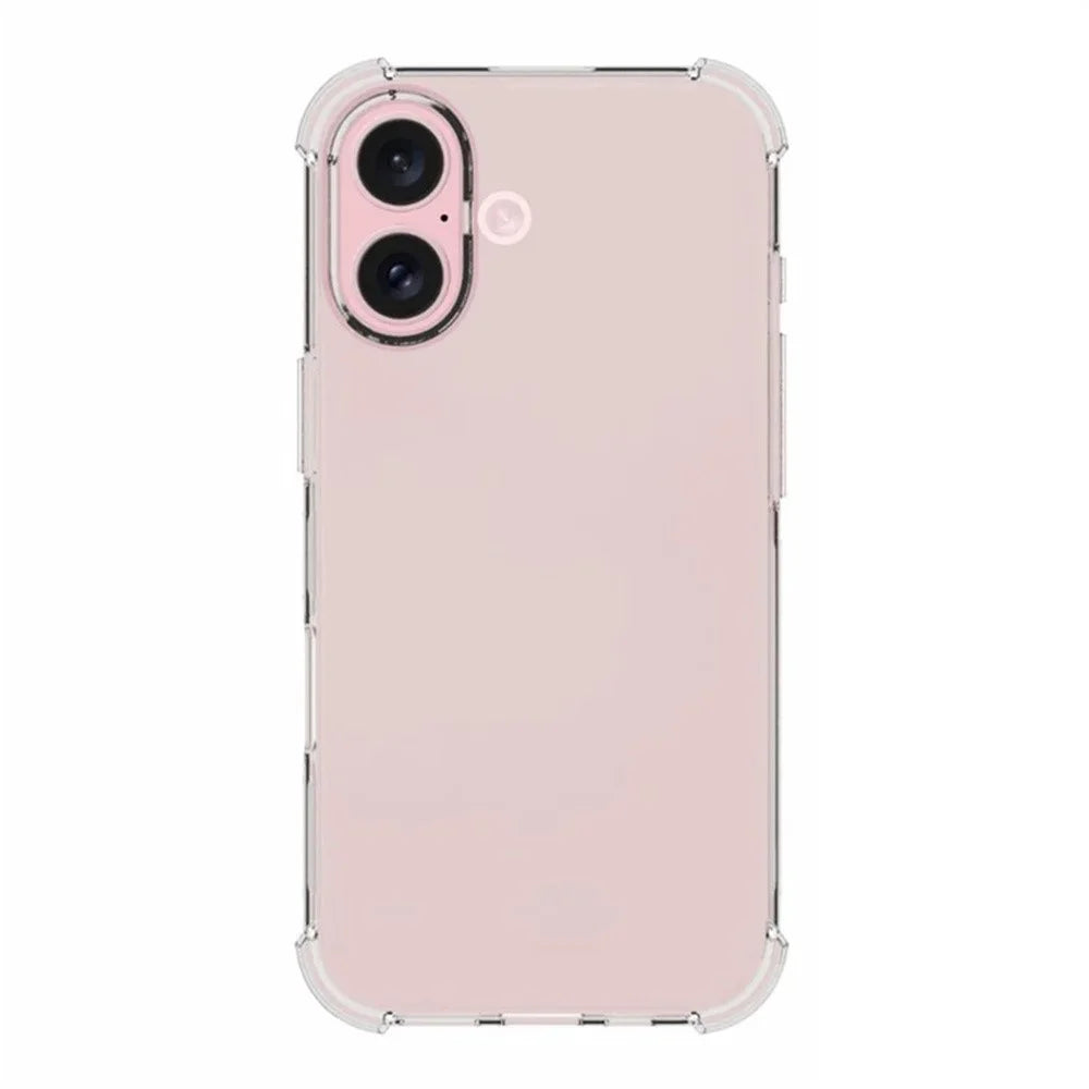 TYMEI For iPhone 16 Case Four Corner Shockproof 1.5mm Clear Phone Cover - 2