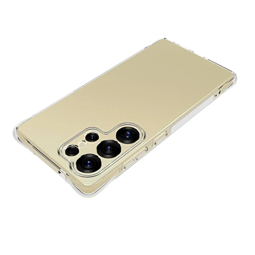 TYMEI For Samsung Galaxy S25 Ultra Case Four Corner Shockproof 1.5mm Clear Phone Cover - 3