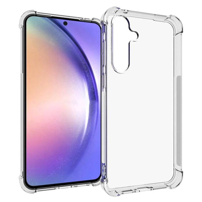 TYMEI For Samsung Galaxy A55 5G Case Four Corner Shockproof 1.5mm Clear Phone Cover - 1