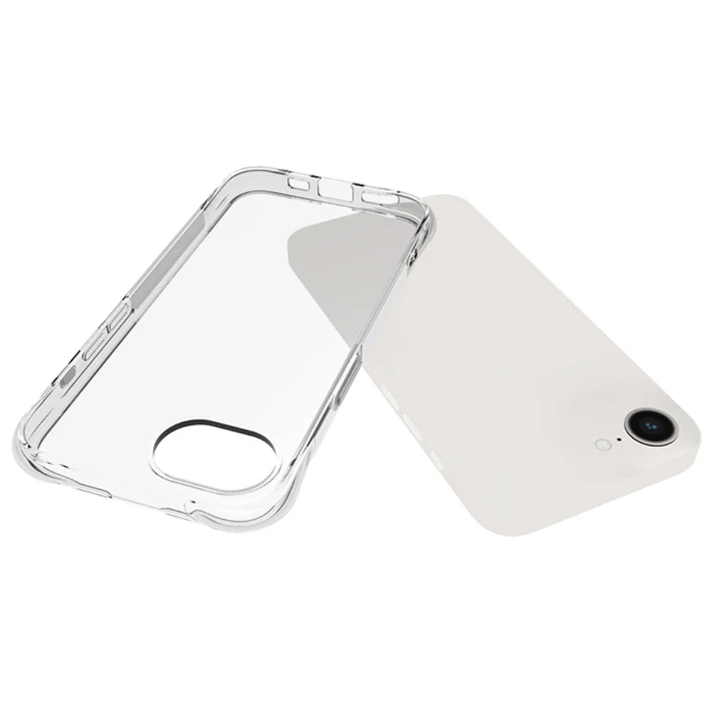 TYMEI For iPhone 17e / 16e Case Four Corner Shockproof 1.5mm Clear Phone Cover - 2