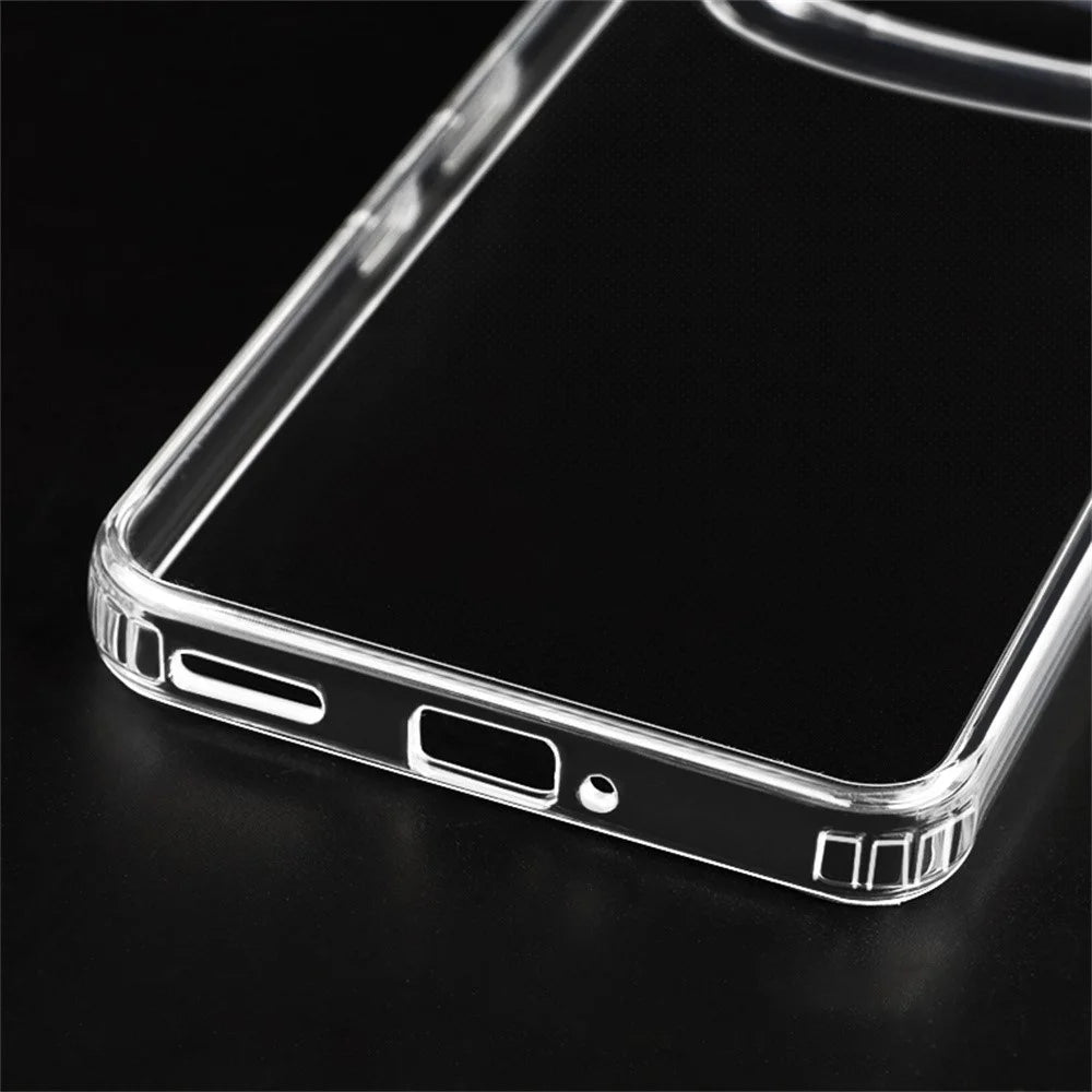 For Nothing Phone (3a) Case Clear PC + TPU Anti-Scratch Phone Back Cover - 6