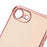 For iPhone 17e / 16e Case Electroplated Frame TPU Soft Phone Cover - Pink - 6