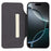 X-LEVEL For iPhone 16 Pro Max Magnetic Case Leather Flip Stand Phone Cover with Card Holder Detachable Design - Black - 2