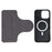 X-LEVEL For iPhone 16 Pro Max Magnetic Case Leather Flip Stand Phone Cover with Card Holder Detachable Design - Black - 5