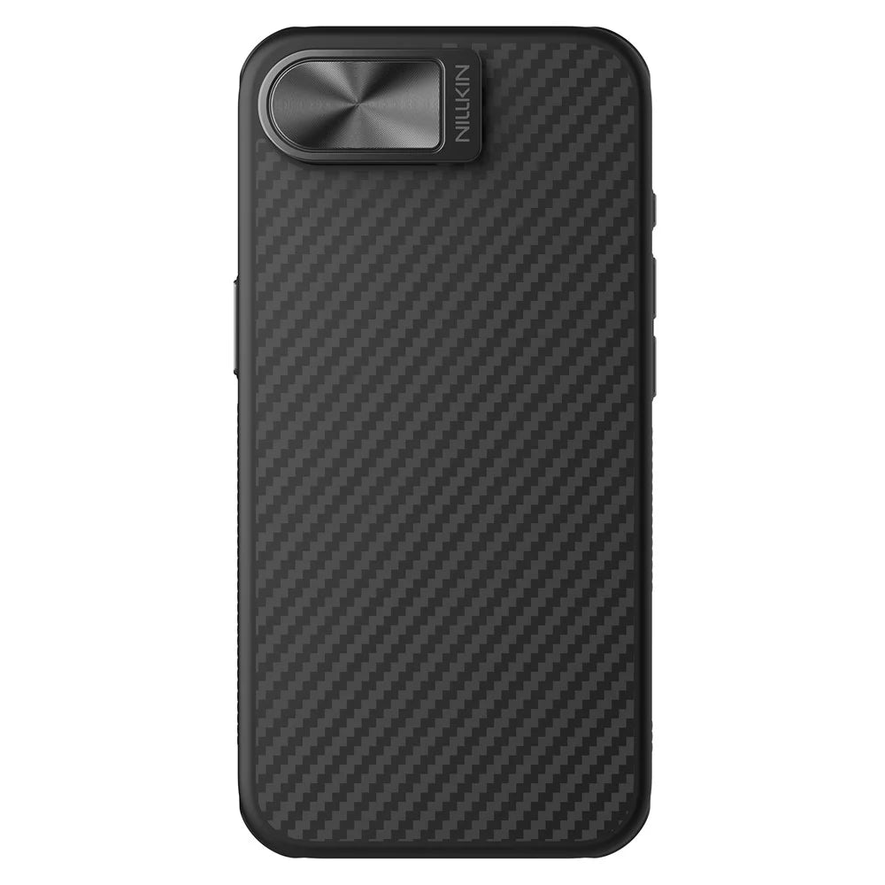 NILLKIN For iPhone 17e / 16e Case Compatible with MagSafe TPU + Aramid Fiber Lens Cover Kickstand Phone Cover - 2