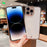 Cell Phone Case for iPhone 14 Pro, Anti-dust TPU Electroplating Mobile Phone Cover - Black - 6