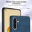For Samsung Galaxy A56 5G Phone Case Leather Back Cover with Card Slots Kickstand - Blue - 4