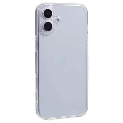 SHANWO For iPhone 16 Plus Clear Phone Case 1.5mm Shockproof TPU Mobile Back Cover - 2