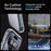 SHANWO For iPhone 16 Pro Clear Phone Case 1.5mm Shockproof TPU Mobile Back Cover - 3