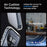 SHANWO For iPhone 12 Pro Max Clear Phone Case 1.5mm Shockproof TPU Mobile Back Cover - 3