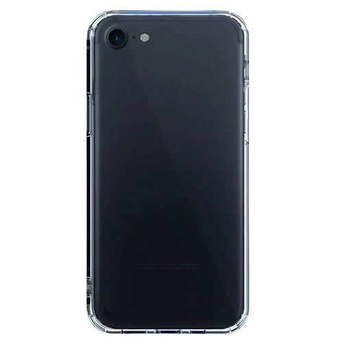 SHANWO For iPhone SE (2022)  /  (2020)  /  8  /  7 Clear Phone Case 1.5mm Shockproof TPU Mobile Back Cover - 1